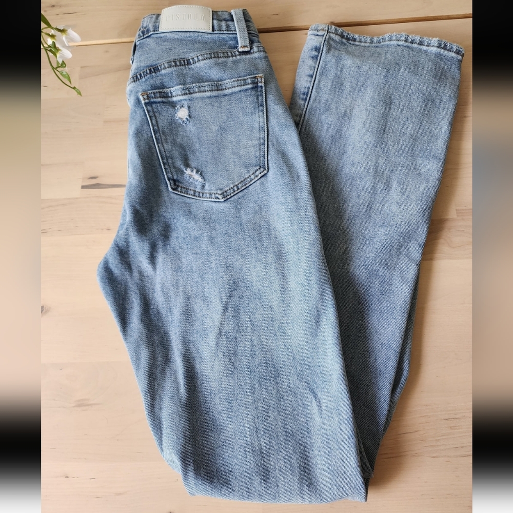 PISTOLA Lennon HIGH RISE CROP BOOT Jeans